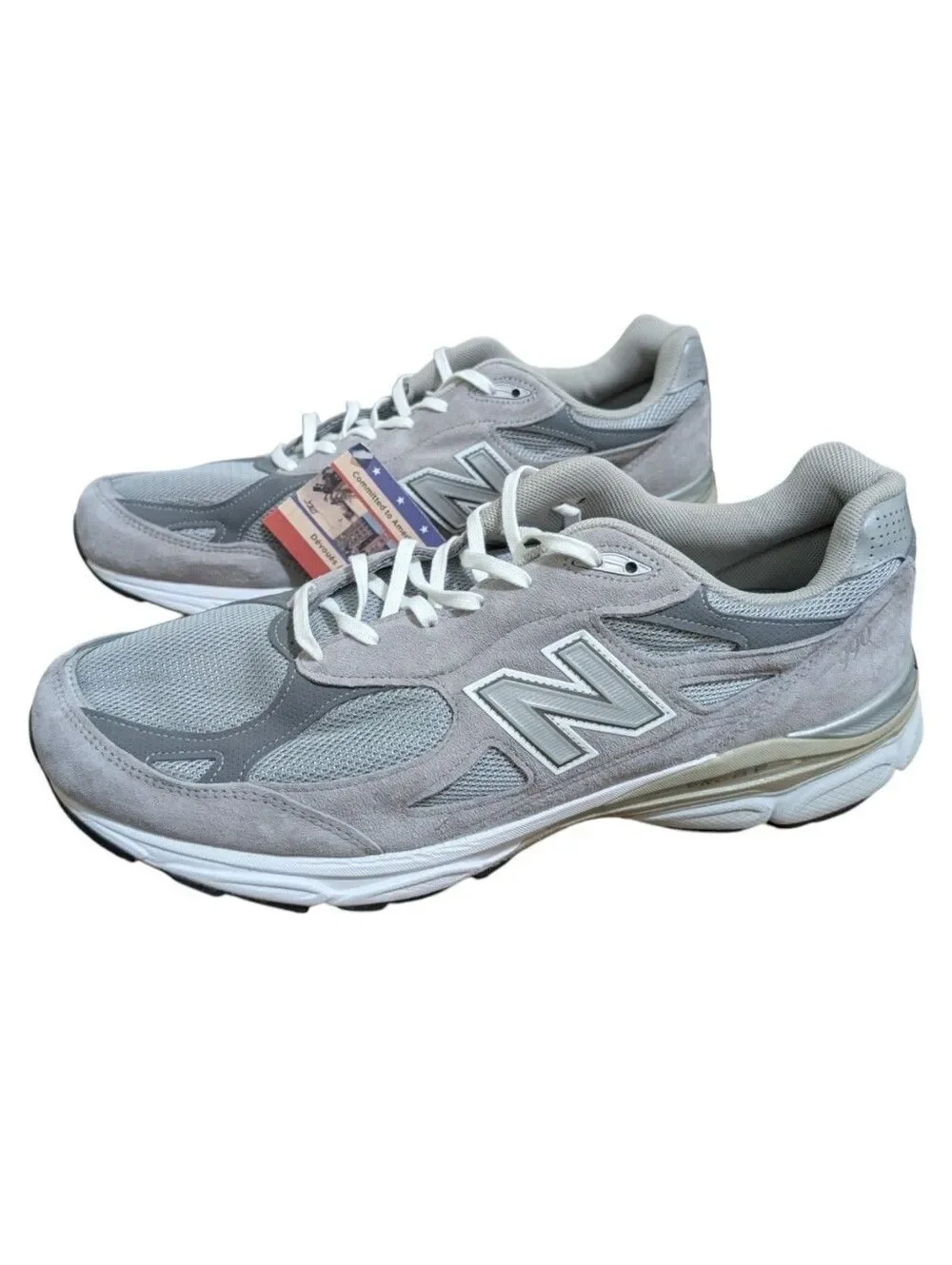 ​New Balance 990v3 Heritage Version 3 Grey Sneakers Men’s Size 15 Made In USA